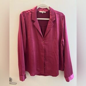 Monk & Lou Silk Blouse